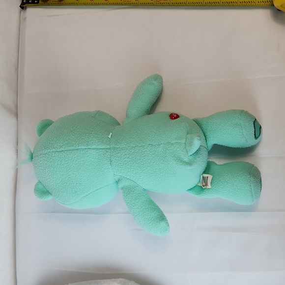Care Bears Wish Bear Plush Toy Stuffed Animal Green 2005 - Picture 6 of 11